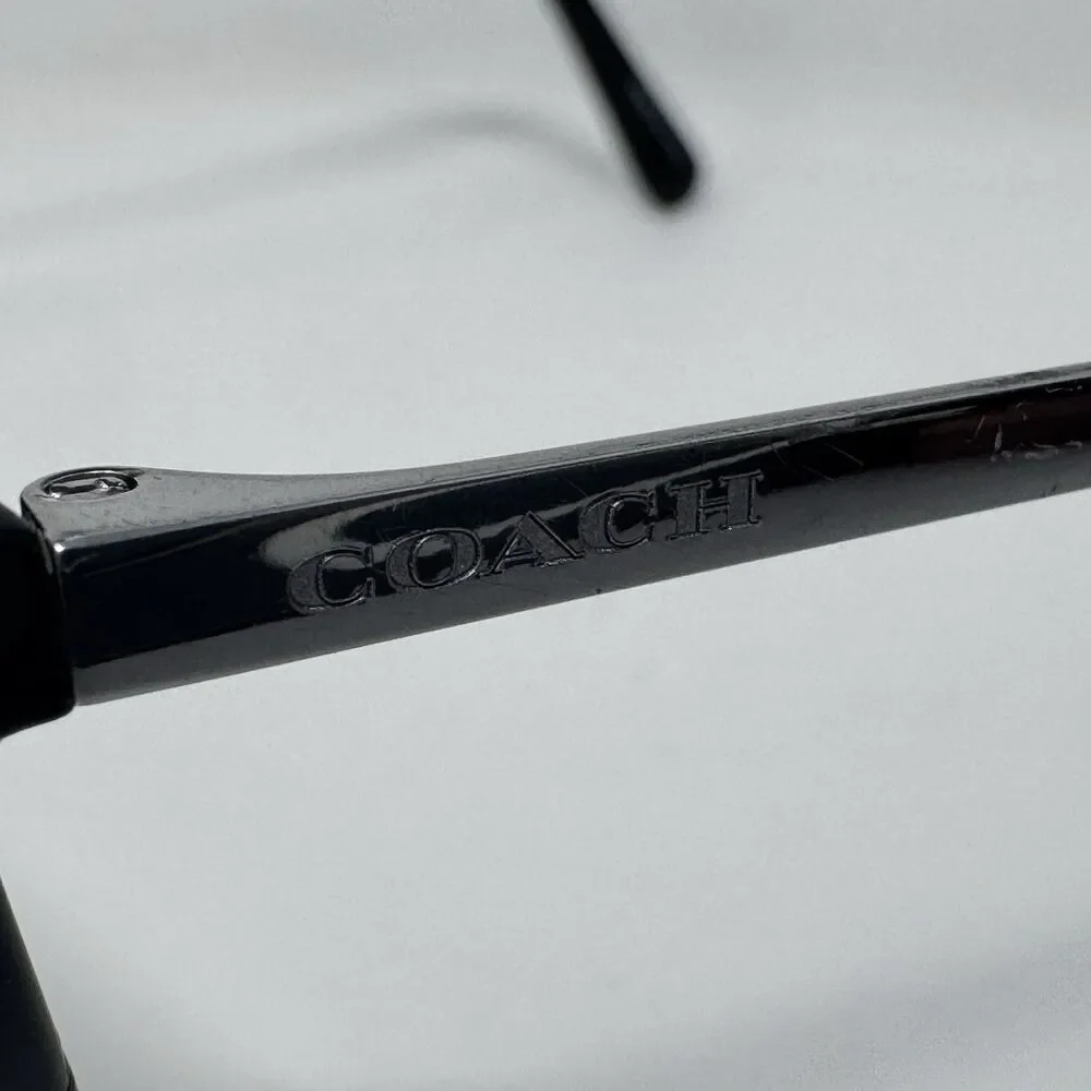 Coach HC6124 5002 Solid Black Eyeglass Frames 53-17-140